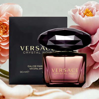Versace Crystal Noir by Versace 3.0 oz EDP Perfume for Women New In Box