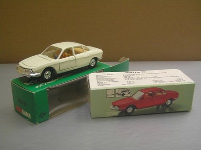 Gama 9670 NSU R0 80 with Wankel motor made in W. Germany 1/43 MIB Superb