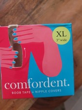 XL Body Tape - 3'' Breast Lift Tape for DD - E cup Reusable Silicone Nipple