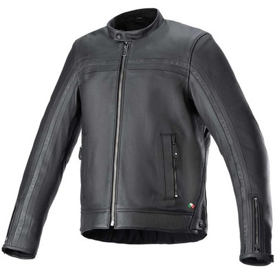 Jacke Motorrad ALPINESTARS IN Der Haut Dyno - Schwarz/Schwarz 31039241100