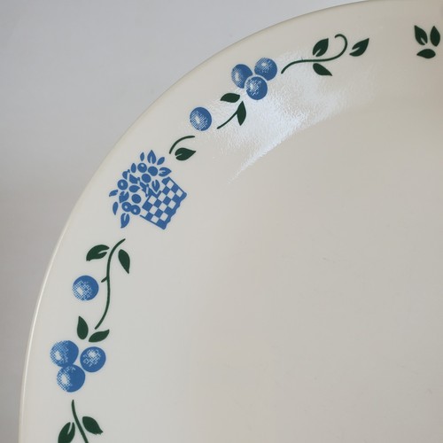 BY THE PIECE | Blueberry Bouquet | Corelle | Dinner Plate | Vintage Cottagecore