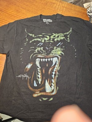 Travis Scott Utopia Circus Maximus 2023 Tour II Dragon Hyena Tee Black 2XL NWOT