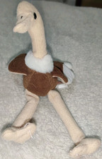 Ty Teenie Beanie Babies Stretch The Ostrich Vintage Stuffed Animal Plush 1993
