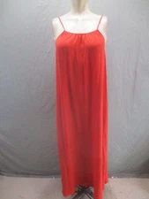NWT Prologue Size XS Women Orange Strappy Long Elegant Maxi Sundress 831