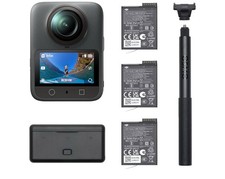DJI Osmo 360 Adventure Combo 8K 360 Action Camera 105GB Built In, 3 Battery NEW