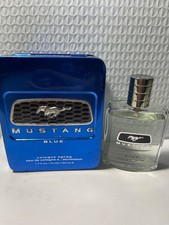 Mustang Blue Eau De Cologne Spray 1.7fl.oz/50ml original formula rare