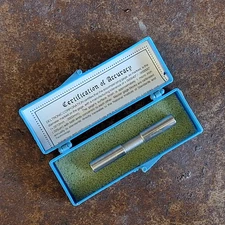 7.9375mm - .3125 Deltronic Pin Gage Plug Gauge Class X with Certificate USA