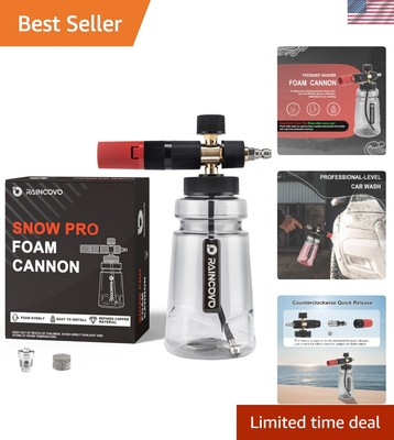 #ad #ad Foam Cannon Wide Mouth for Pressure Washer Thick Snow Foam Lance for Car Was... $56.04