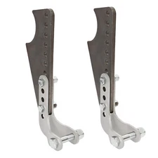 Adjustable Lower Brackets Coil Over Shock Mount Kit for 3" Axle Tubes