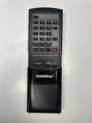 Goldstar TV VCR Remote Control, Black - OEM for GVRA225, RG10M, GVRA215 +more