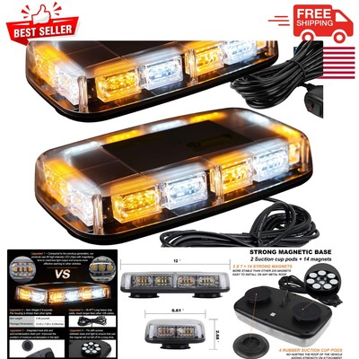 High Visibility LED Strobe Lights for Emergency Use - Plug and Play Installation
