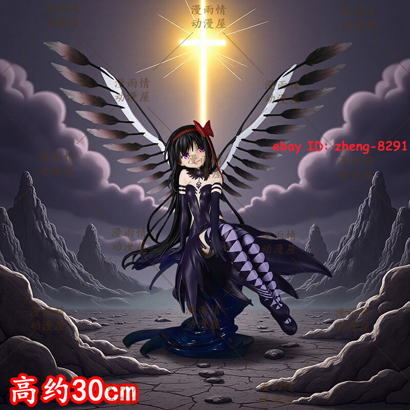 Puella Magi Madoka Magica Akemi Homura GK Estatua Anime Figura Modelo Coleccionable