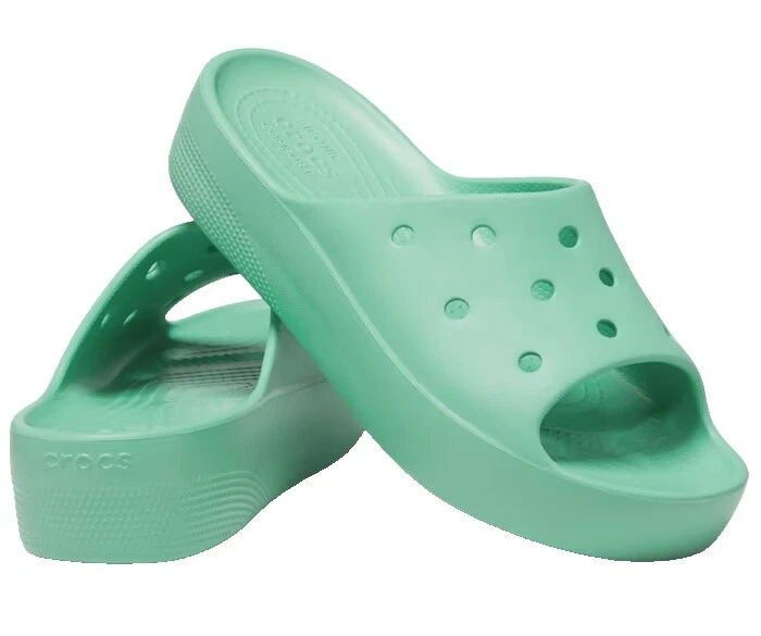 Crocs Wedge Solid Sandals for Women