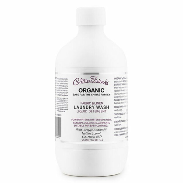 Laundry Detergent for Eczema Allergies Top or Front Loader Washes 500ml