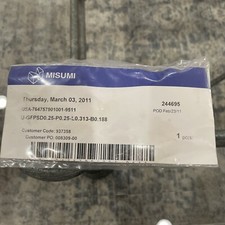 MiSUMi U-GFPSD 0.25-p0.25-L0.313-B0.188 Diamond Locating Pin ***FREE SHIPPING***