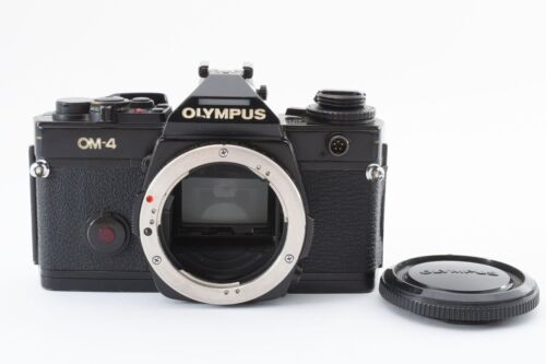 Olympus OM-4 35mm SLR Film Camera Black Body only [Very Good] From JAPAN - Picture 1 of 12