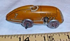 MARX #7 BOAT TAIL RACE CAR TIN WIND UP TOY 1930s