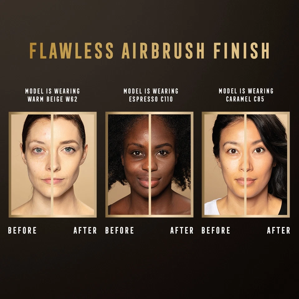 MAX FACTOR Facefinity 3-in-1 Long Lasting Vegan Foundation SPF20 30ml *CHOOSE* - Image 2 of 4