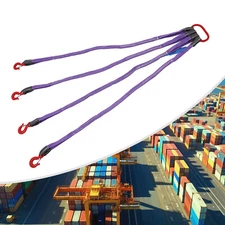 Modern Lifting Sling Ring Chain Sling Lifting Chain w/ 4-Hooks 3 Ton/6613.87lbs 