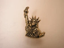 Statue of Liberty Vintage Tie Tack Lapel Pin island new york harbor w31