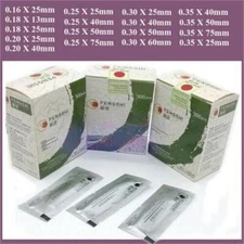 PengShi Acupuncture TCM Acu Needles with guide tube 500/BX Massage Cupping Treat