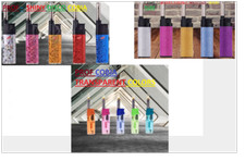 5X PROF SOFT FLAME MINI TUBE Glitter Shinny DOT TRANSPARENT Utility BBQ  LIGHTER
