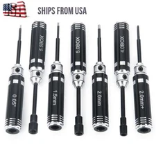 Hex Screw Driver RC Tool Kit Hex Screwdriver for 1/10 RC Crawler Car 7Pcs/Set US