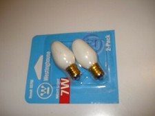 1222. Night Light Bulb 7 W white 2-pk