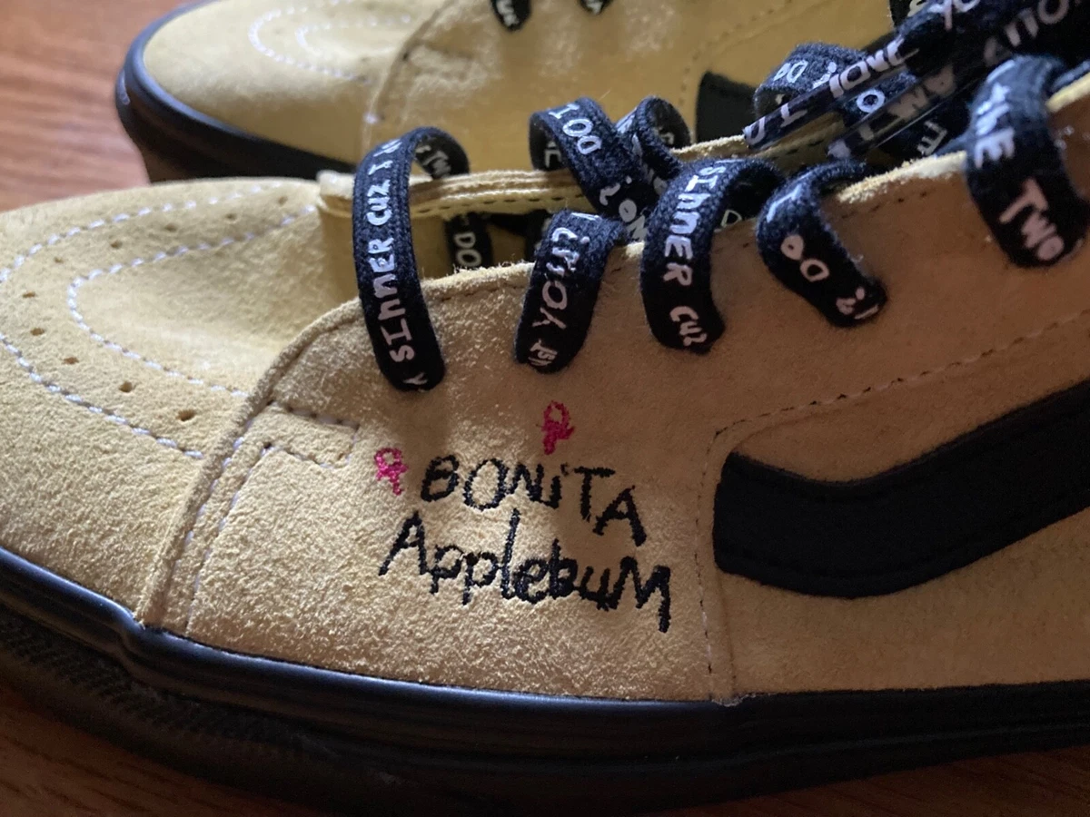 A Tribe Called Quest RARE Bonita Applebum Vans Yellow Sneakers Men s Size 10