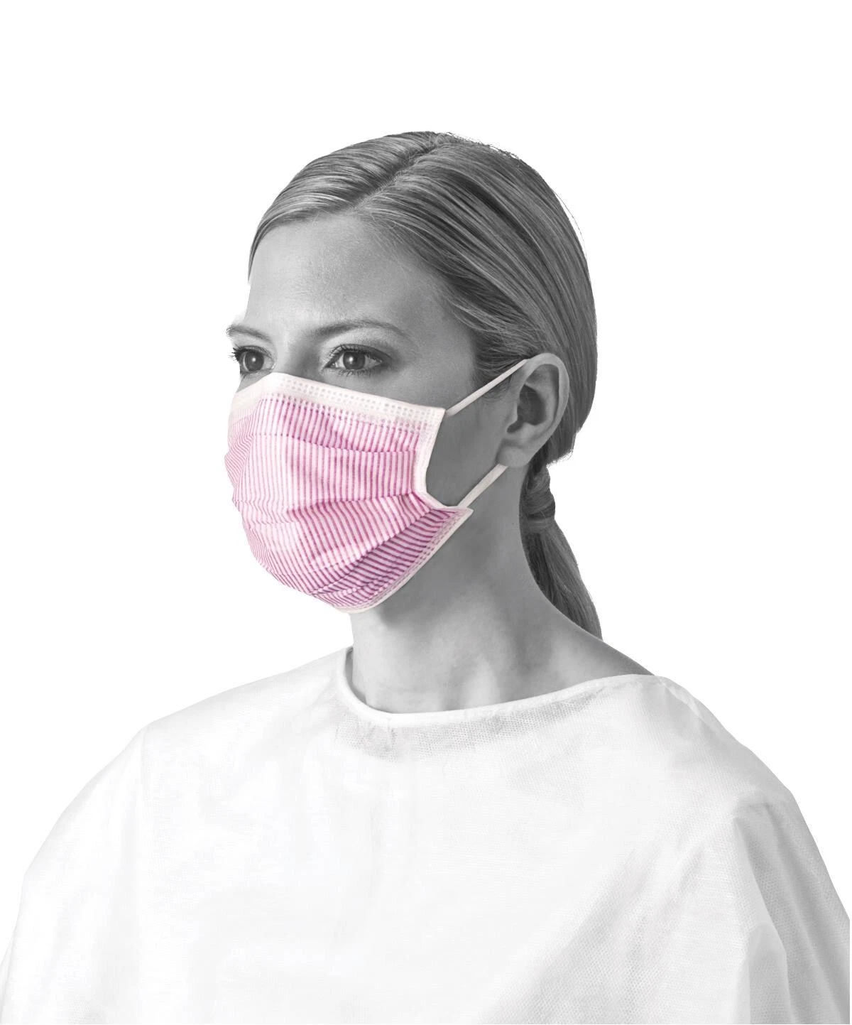 Medline Procedural ASTM Level 3 Procedure Face Mask, Ear Loops, CASE of 300