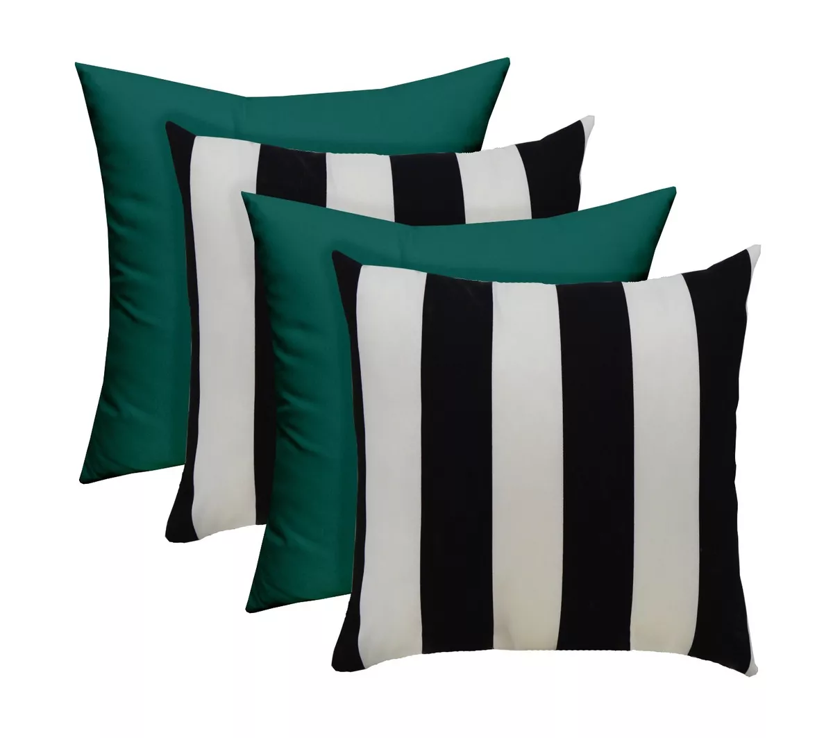 Black and white pillows outdoor sale