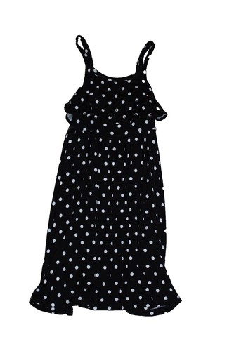 Bikini Fille Justice 2 Pièces Taille 5 - Noir Blanc Rose Fluooo - Neuf