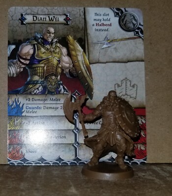 Zombicide White Death DIAN WEI Survivor Stretch Goal Promo