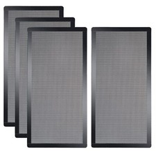 4 Pack 120x240mm PC Case Dust Mesh Filter Magnetic Frame Computer Fan Dust Mesh