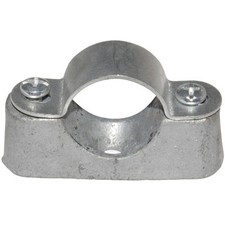 10 X 25mm Galvanised Distance Saddles suitable for Conduit Fittings - BA36325G