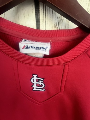 Vintage Saint Louis Cardinals majestätischer Langarm Henley Typ 2011 World Series - Bild 7 von 13