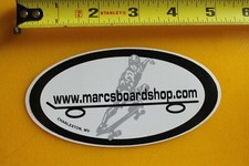 Marc's Board Shop Charleston West Virginia Z26B Vintage Skateboarding STICKER
