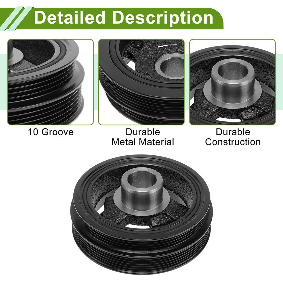 Engine Harmonic Balancer Crankshaft Pulley for Ford Explorer No.7T4Z6312B Foto 4 de 4