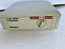 Inmac Clear Signal T-Switch Plus Model 1943 A/B Data Switch /Used/AS-IS 