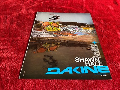 PSK1 SKATEBOARDING BILD/ANZEIGE 11X8 DAKING.COM/SKATE - SHAWN HALE