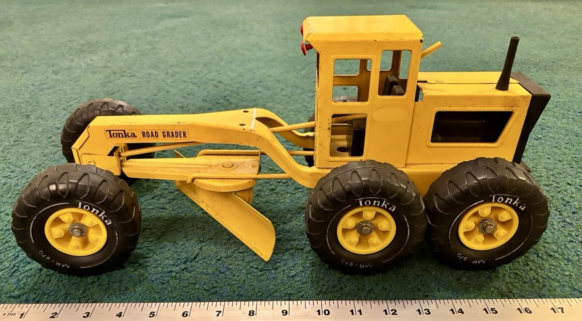 VINTAGE TONKA ROAD GRADER -VERY GOOD CONDITION | eBay