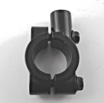 Spiegelschelle MZ MuZ TS Halter M10x1,25 universal rechts / links 22mm