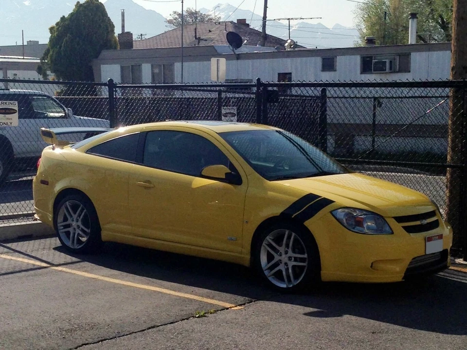 Calcomanías gráficas deportivas Chevy Cobalt Ss guardabarros rayas hachís vinilo alta calidad Foto 2 de 3