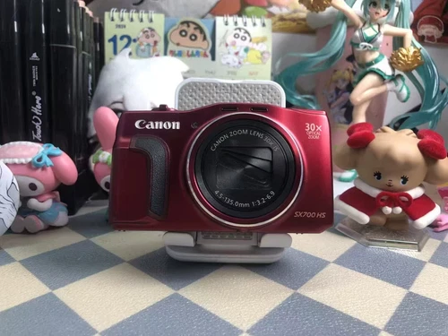 Canon Power Shot SX700 HS 30x Optical Zoom Lens Compact Digital Camera Red - Picture 3 of 10