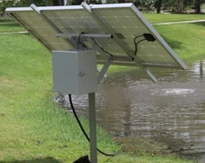 Solar Aeration Pond System for water treatment, HPHF