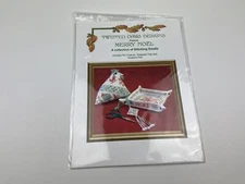 Twisted Oaks Merry Noel Pin Cushion Snippets Tray Designs Cross Stitch Pattern