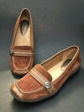 Women's Hush Puppies H55238 Tart Saddle Sue/lea Size 6.5 Shoes