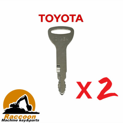 5pcs Fits TOYNEW Toyota 14607 Forklift (New) Key A62597 57591 