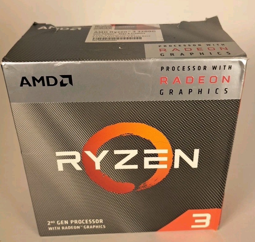 【中古・動作品】AMD Ryzen 3 3200G BOX Amazon | AMD Ryzen 3 3200G with Wraith Stealth cooler 3.6GHz