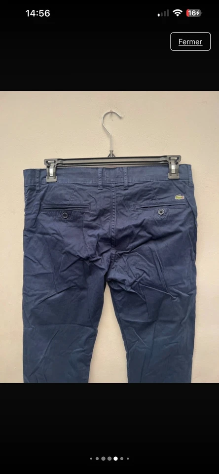 Pantalon Chino Lacoste - Photo 1/4